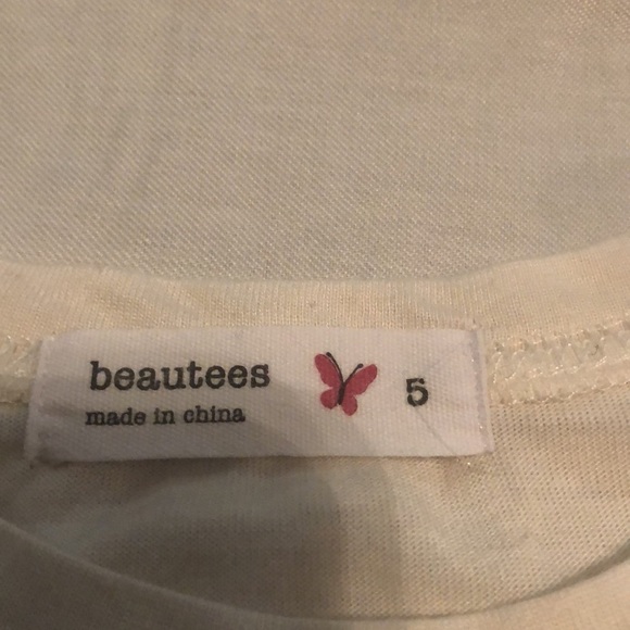 Beautees size 5 little girls soft long sleeves like new condition - Picture 2 of 3